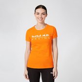 Red Bull Racing Womens Large Logo Tee L orange