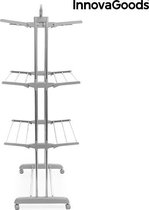 Innovagoods- Opvouwbare-Droogtoren Met Wielen -40m drooglengte - inklapbaar-18 stangen -2 jaar garantie