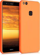kwmobile telefoonhoesje voor Huawei P10 Lite - Hoesje voor smartphone - Back cover in Cosmic Orange