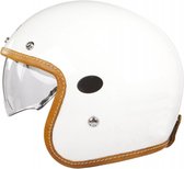 Helstons Naked Carbon Fiber Blanc Jet Helmet L