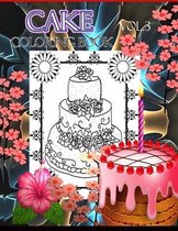 Cake Coloring Book