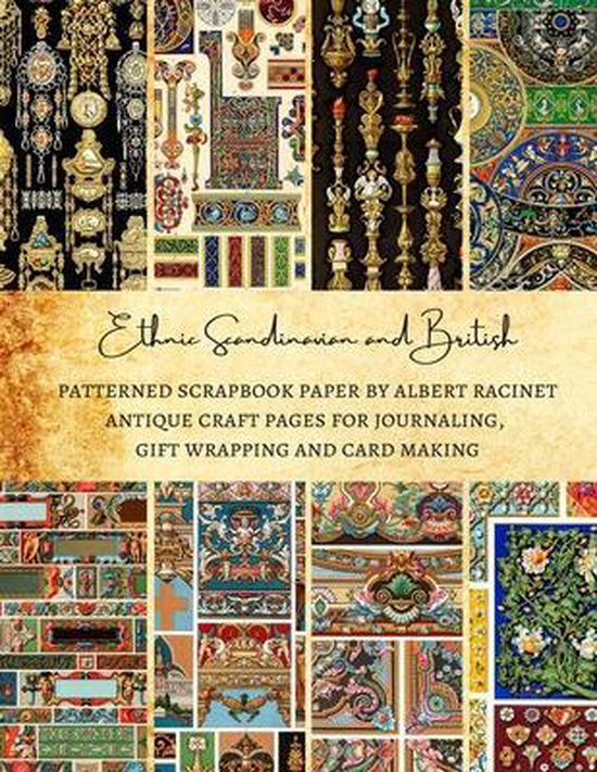 Ethnic Scandinavian and British Patterned Scrapbook Paper by ... - cover