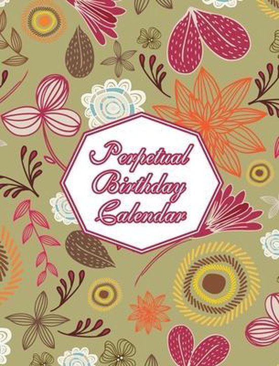 Perpetual Birthday Calendar - cover