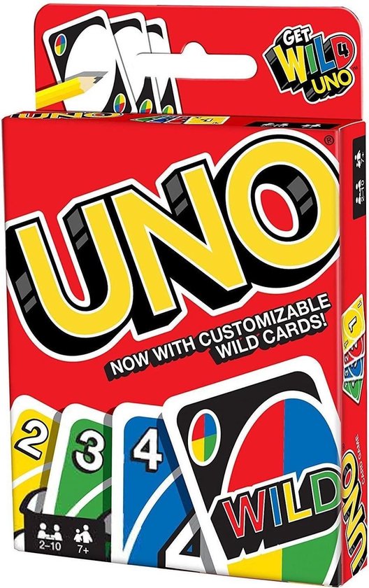 Afbeelding van het spel UNO - Get Wild - Aanpasbare kaarten