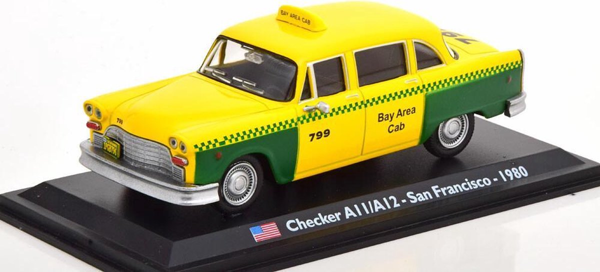 CHECKER A11/A12 SAN FRANCISCO TAXI 1:43