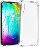Samsung Galaxy A50 hoesje - Galaxy A50 shock case transparant - galaxy a50 hoesjes - hoesje samsung a50 - bescherming galaxy a50 - beschermhoes galaxy a50