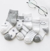 Babysokjes - New born sokken - 0-3 maanden - Katoen