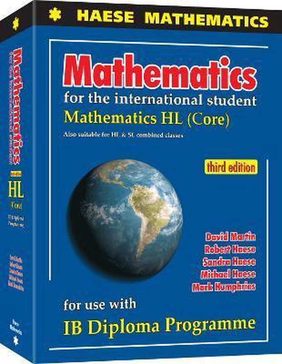 Mathematics for the International Student