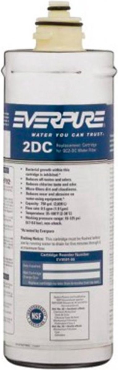 EVERPURE-filterpatroon 2DC voor premium water en koude dranken
