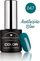 Cosmetics Zone UV/LED Gellak Aventurine Blue 047