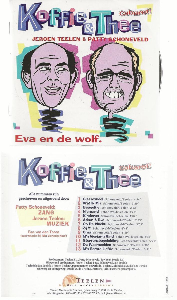 kOFFIE & Thee Cabaret- Eva en de Wolf