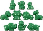 Dieren vormpjes - Zandbakspeelgoed - Klei vormpjes - 10 stuks