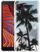 Hoesje Geschikt voor Samsung Galaxy Xcover 5 - Palmtrees
