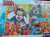 CLEMENTONI TOM & JERRY PUZZEL 3X48 STUKJES