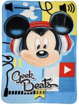 Plaid Mickey Mouse Geek Beats 100x140