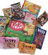 Kleine Japan Luxe Snack Snoep Surprise Mystery Box - Japanse KitKat Pocky Matcha Kawaii Anime Chocolade Snoep Koek