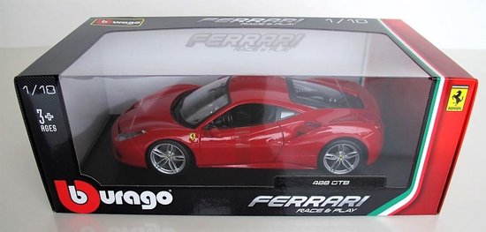 Ferrari 488 GTB - 1:18 - Bburago | bol