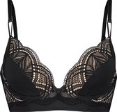 Hunkemöller Dames Lingerie Voorgevormde beugel bh Bambini  - Zwart - maat D70