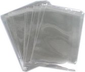 25 transparante kaartzakjes A6 - folie zakjes voor kaarten met plakstrip - polybags 12 x 19 cm - voor 10 x 15 kaarten