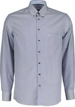 Ledub Overhemd - Modern Fit - Blauw - 45