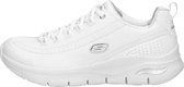 Skechers Arch Fit - Citi Drive Dames Sneakers - White/Silver - Maat 39