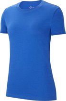 Nike Nike Park20 Sportshirt - Maat XS  - Vrouwen - blauw