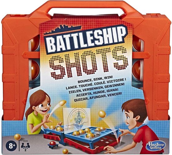 Afbeelding van het spel Hasbro - Battleship Shots - Zeeslag - Actiespel