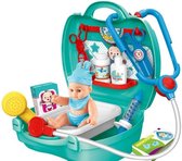 dokterset  - dokterskoffer - dokterstas - dokter Speelgoed-  ziekenhuis speelgoed - Speelgoed- zusterspeelgoed - kinderspeelgoed-met accesoires- met baby- babydokterset- Meisjes speelgoed - Jongens speelgoed - Peuterspeelgoed - Kleuterspeelgoed