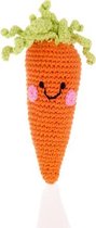 Pebble rammelaar  - Friendly vegetable - carrot = fairtrade