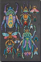 KRALEN BORDUURPAKKET BUGS- INSECTEN - ABRIS ART - PARELS BORDUREN