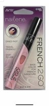 Nailene French 2 go Base Color For French Manicure Pin Pink Sugar 61065