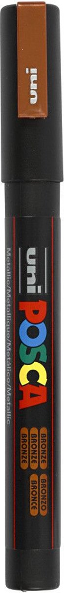 Posca Marker, afm PC-3M, lijndikte 0,9-1,3 mm, fijn, brons, 1 stuk