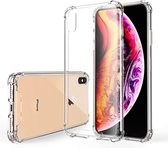 Apple iPhone xs Max hoesje - iphone xs max shock case transparant - iphone xs max hoesjes - hoesje iphone xs max - bescherming iphone xs max - beschermhoes iphone xs max