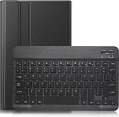 Draadloze Toetsenbord en Hoes 7 Inch Tablet Universeel Pu Leder Bluetooth Keyboard - zwart