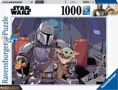 Ravensburger puzzel Disney Star Wars The Mandalorian - Legpuzzel - 1000 stukjes