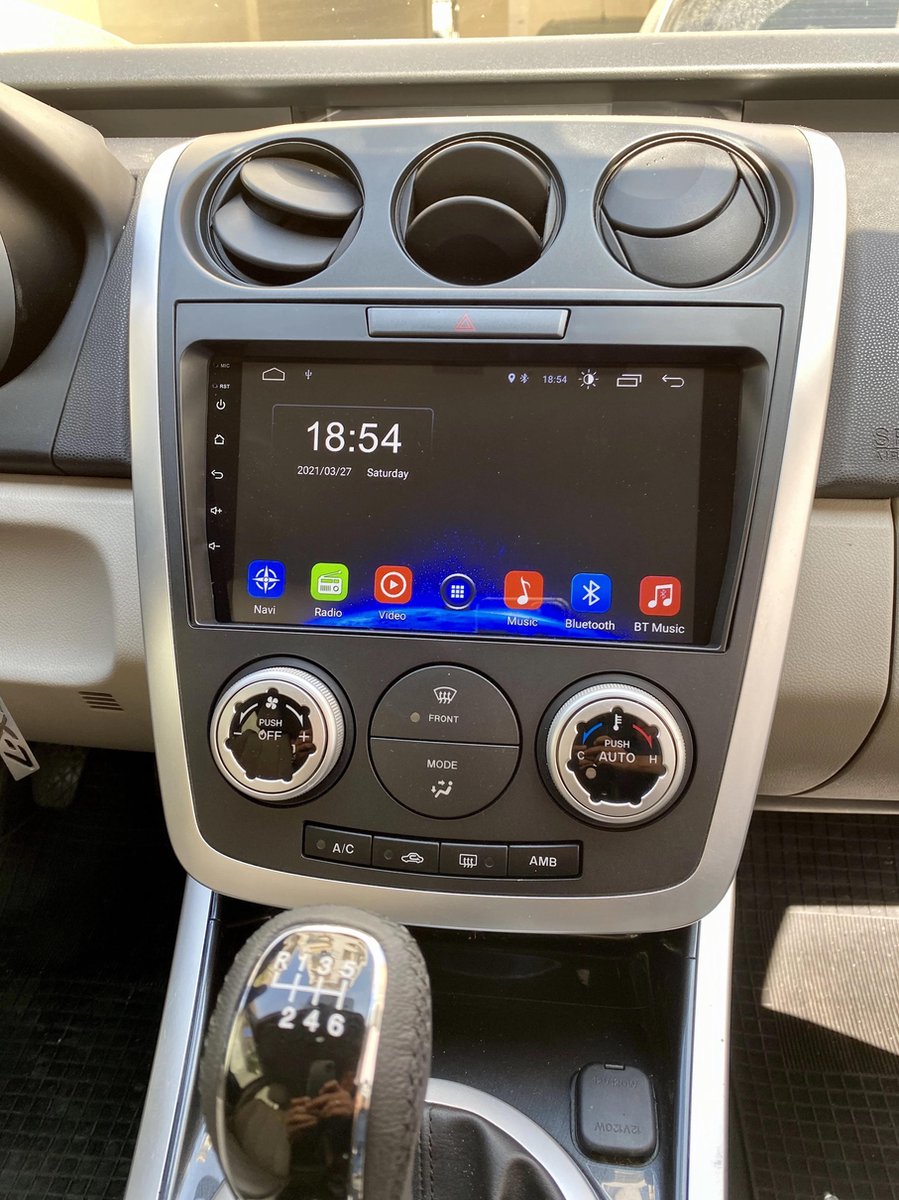 Mazda CX7 2009-2012 Android 10 navigatie en multimedia systeem Bluetooth  USB WiFi... | bol