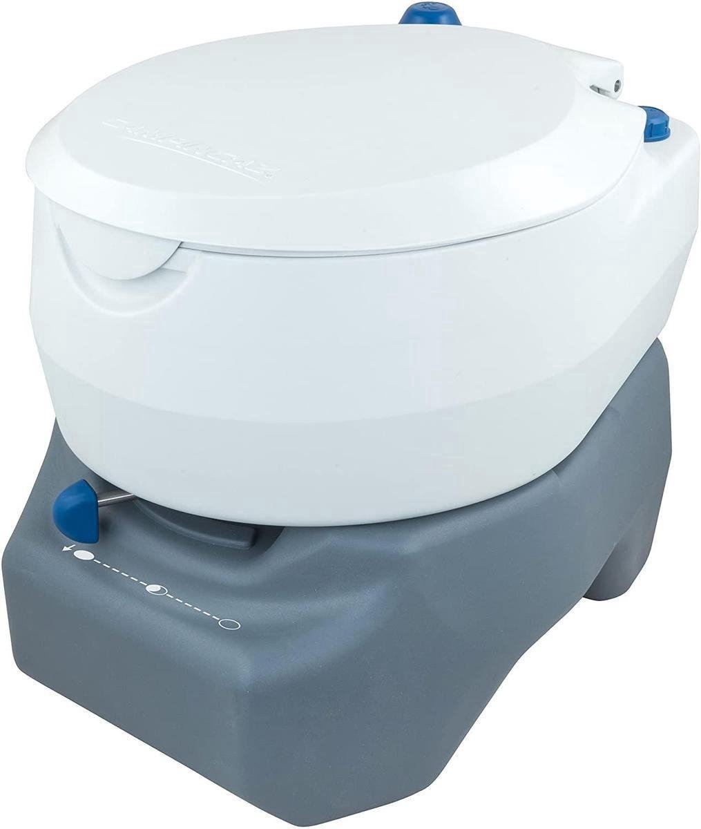 LIFEZEAL Draagbaar campingtoilet met 20 liter watertank, mobiel