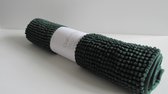 Rusta Badmat Donkergroen 80x50 100% Polyester Antislip Hoogpolig Uitwasbaar