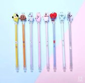 Gelpennen set - Line Friends BT21 | bts | 8 stuks