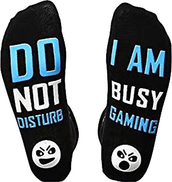 Grappige Gaming sokken (zwart)