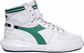 Diadora Heritage MI Basket Leather - Wit/Groen - Unisex - Maat 38