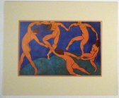 Poster in dubbel passe-partout - Henri Matisse - The Dance - Kunst  - 50 x 60 cm