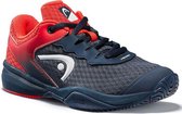 Head Sprint 3.0 Junior - Sportschoenen - Tennis - Smashcourt - Dark Blue/Red