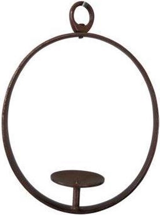 Deco4yourhome - Bougeoir suspendu M - Cuivre Vintage