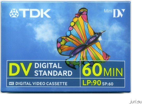 Minidv Tape TDK Mini Digital Video Cassette (60 Minutes