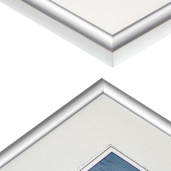 Cadre photo - Henzo - Napoli - Format photo 18x24 - Argent