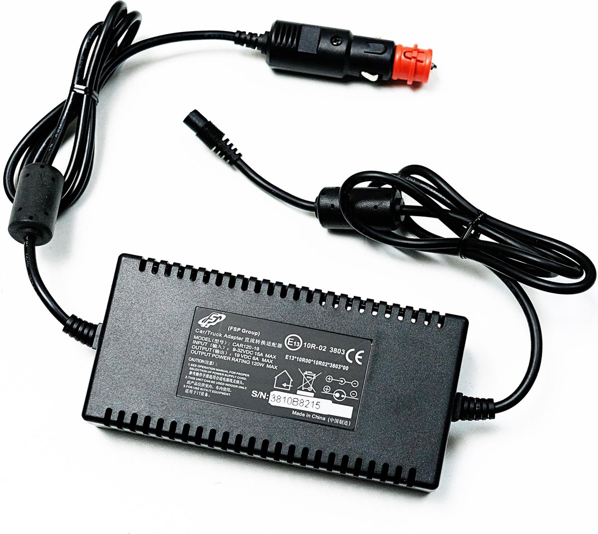 Auto Reis Power adapter Laptop oplader 120W - FSP-CAR120 120W Laptop (19V)  CAR Adapter... | bol.com