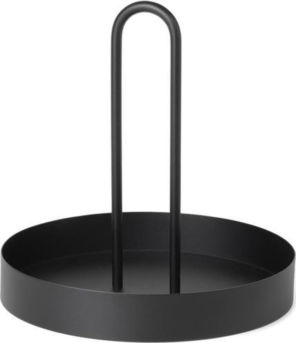 FErm Living - Grib Tray Black - Dienblad - Zwart