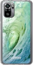 6F hoesje - geschikt voor Xiaomi Redmi Note 10S -  Transparant TPU Case - It's a Wave #ffffff