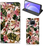 Hoesje ontwerpen Xiaomi Mi 10T Lite Smart Cover Valentijn Cadeautje Vrouw Bloemen